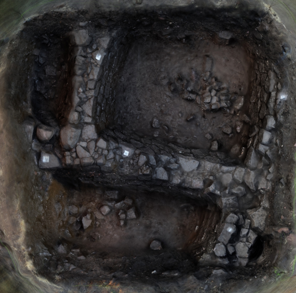 Trench photogrammetry example