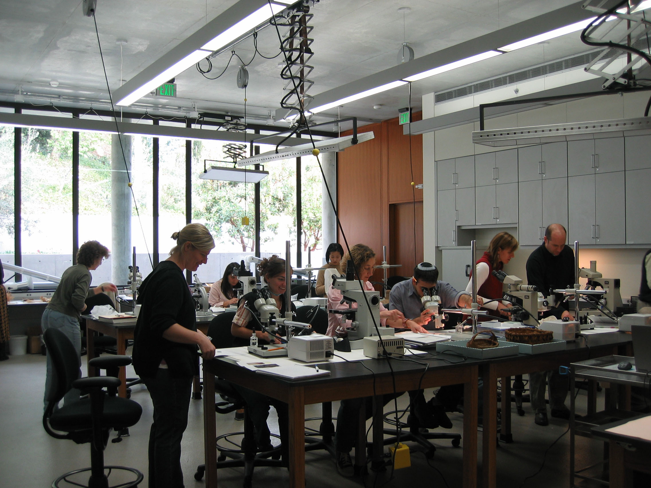 First class in the Getty Villa lab