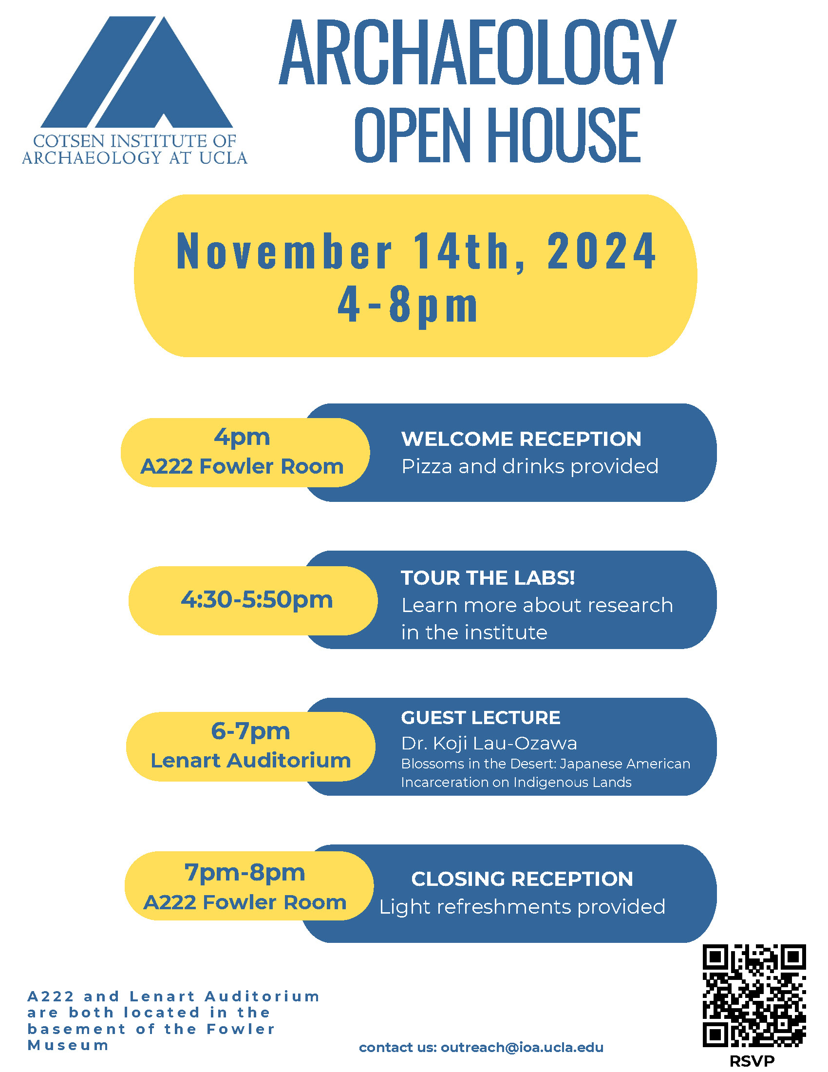 Open House 2024 flyer