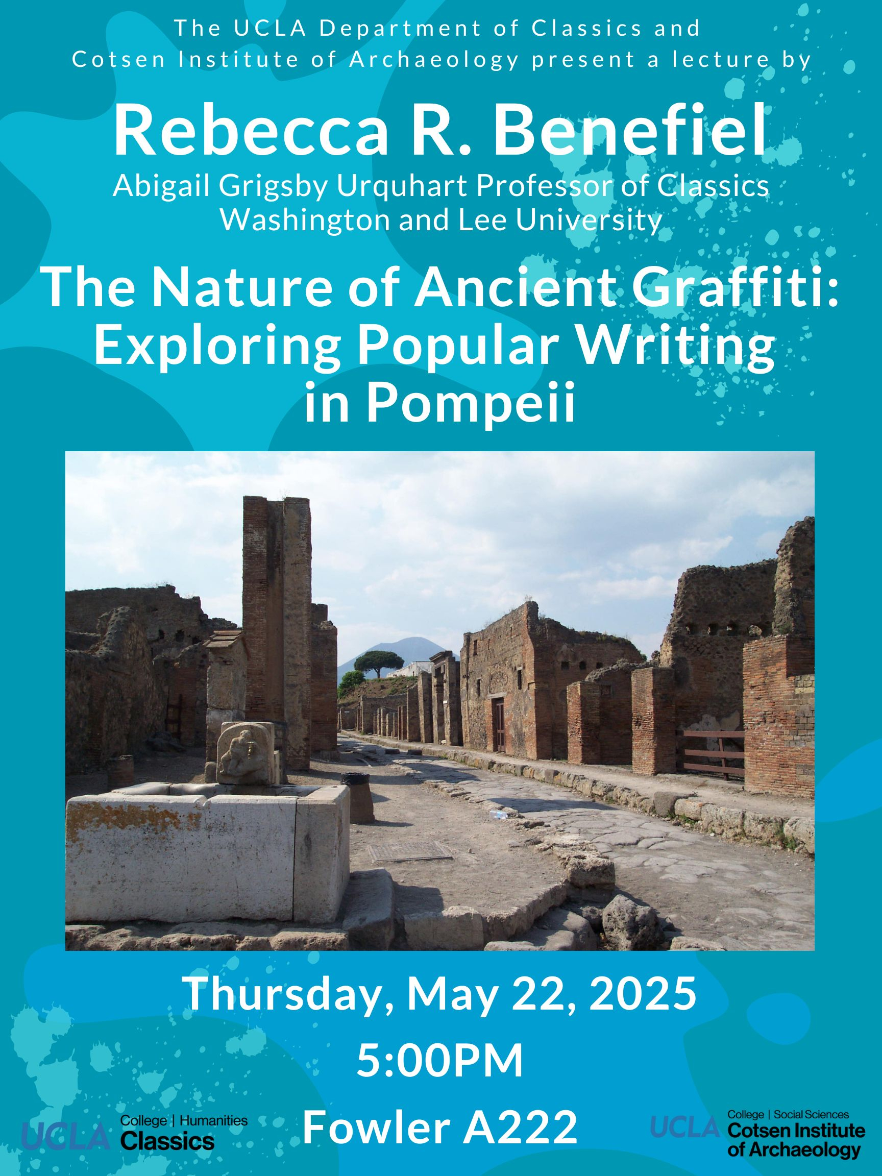 Rebecca Benefiel flyer