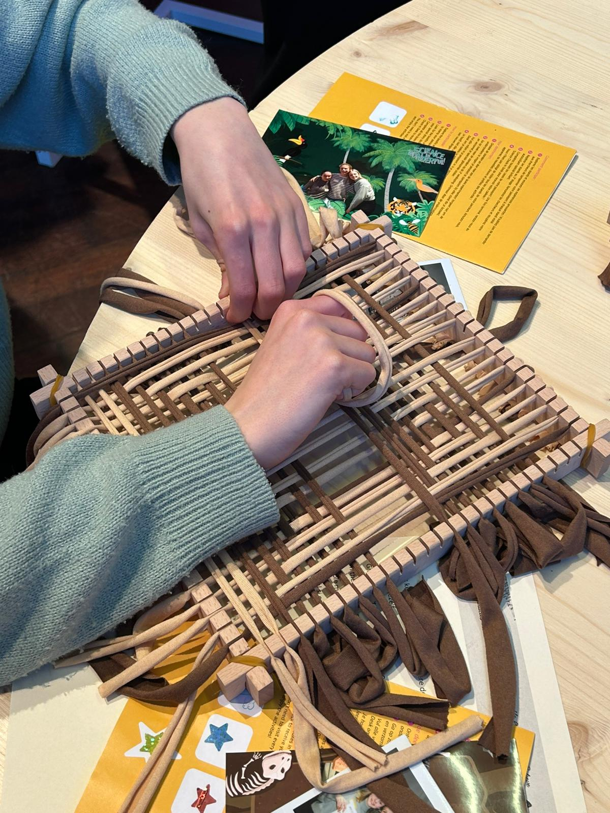 Weaving practice
